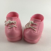 Cabbage Patch Kids Baby Doll Shoes Pink Hike Boots Thick Sole Laces Repl... - $24.70