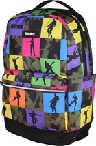 Backpack Bag School Kids Pockets Laptop Sleeve Books Boys Girls Fortnite Black - £35.73 GBP