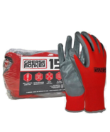Grease Monkey Nitrile-Coated Work Gloves (15 pcs) High Quality USA - $29.69