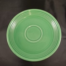 Vtg Fiestaware Light Green Saucer 6&quot; Plate Fiesta Ware Homer Laughlin China Co - £10.98 GBP