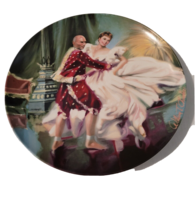 Knowles 1985 The King &amp; I Shall We Dance 8-1/2&quot; Plate USA Fine China Plate 1241B - £7.82 GBP