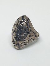 Vintage Sterling Silver 925 Thai Dome Ring Size 7 - £31.26 GBP