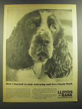 1964 Lloyds Bank Ad - How I learned to stop worrying and love Lloyds Bank - £14.72 GBP
