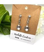 Handmade angel earrings. Hypoallergenic. - $9.43