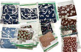 20 VTG fabric samples 1940s WW2 rayon assorted Horses Florals Mini Print... - $95.98