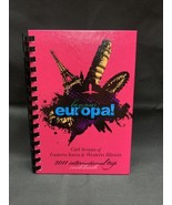 Bonjour Europa Girl Scout 2011 International Trip Cookbook Iowa Illinois KG - $20.47 CAD