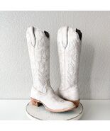 Lane SWEET MEMORIES Knee High Womens Cowboy Boots 7.5 White Cowgirl West... - $5,878.68 MXN