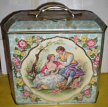 Tin Candy Box by Regal Crown A Murray Allen Import - $8.00