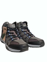 Khombu Seneca Men&#39;s Mid Ankle Gray &amp; Black Grip Sole Hiking Boot Size 10.5 NWT - £31.58 GBP