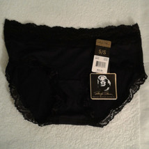 Marilyn Monroe S 5 Black Lace Hipster Panties NEW NWT Intimates - $14.40