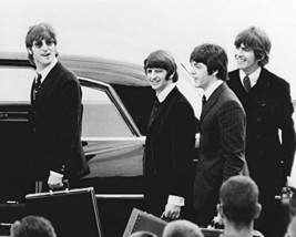 George Harrison John Lennon Ringo Starr And Paul Mccartney 16X20 Canvas Giclee B - £55.93 GBP