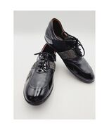SESTO MEUCCI Made in Italy Black Nubuck Suede Comfort Oxfords Flats Size... - €42,94 EUR