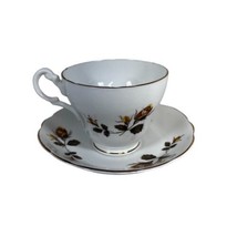 Vintage Royal Ascot Coffee Tea Cup And Saucer Yellow Roses Rosebud Teacu... - £11.02 GBP