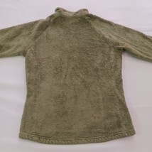 The North Face Mossbud Fleece 1/4 Zip Pullover Jacket ABXM Green Women's Small image 14