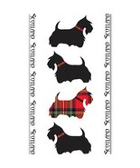 New Scottie Dogs Kitchen Tea Towel 100% Cotton Scotland Gift New - £7.57 GBP