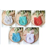 RUSTIC CUFF RED GREEN BLUE WHITE GRAY VELVET BRACELET JEWELRY STORAGE GI... - $5.31 CAD