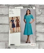 Simplicity H0226 1940&#39;s Vintage Dress Sewing Pattern  New Uncut Simple T... - £6.67 GBP