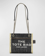 The Denim Chain Crossbody Tote Bag - $285.75