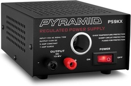 Pyramid PS9KX Universal Compact Bench Regulated Power Supply 5A Linear w... - $732.79 MXN