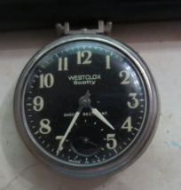 Vintage Westclox Scotty Black dial Pocket Watch 49mm Case Parts/Repair - £11.18 GBP