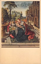 Original Max Jaffe Collotype Postcard   “Bernard van Orley Flemish, Virg... - £4.70 GBP