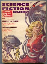 Science Fiction Quarterly Pulp November 1957- headlight cover - £50.55 GBP