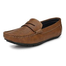 Mens Loafers faux leather Casual Shoes US size 7-11 MultiColor Dell - £25.76 GBP