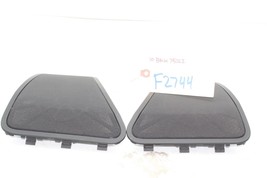 09-15 BMW 750LI Left &amp; Right Rear Shelf Speaker Covers F2744 - £35.30 GBP
