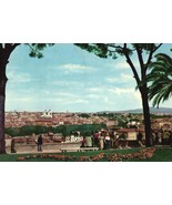 VINTAGE POST CARD VEDUTA PANORAMICA DAL GIANICOLO UNPOSTED 6 X 4 PHOTO CARD - $8.90