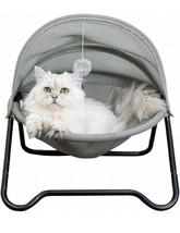 Elevated Cat Bed Cat Hammock Bed Comfortable and Breathable Elevated Pet Bed ... - £31.80 GBP