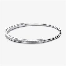925Sterling Silver Pandora Charm Bracelet, Minimalist Bracelet, Gift For Her - £15.94 GBP