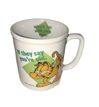 Vintage Garfield “Whack ‘em With Your Cane” Mug Jim Davis 1978 - £11.62 GBP