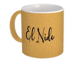 El Nido : Gift Mug Cursive Travel Souvenir Country Philippines - £12.74 GBP