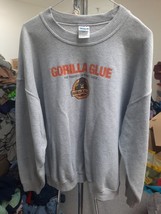 Y2K Gildan Ultra Cotton Gorilla Glue Gorilla Tough SweatShirt Size XL - £6.96 GBP