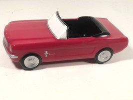 Teleflora Ford MUSTANG Ceramica Plante Candy O Dado Dish 1965 Rosso Cabrio Auto - £42.20 GBP