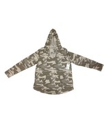 Sonoma Women&#39;s Camo Everyday Hoodie Pullover Top Camouflage Green Size L... - $32.95 CAD