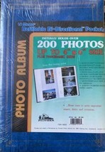 Brand NEW Sealed Pioneer 4 x 6 Photo Album Holds 200 Photos Blue Size 14... - £14.86 GBP