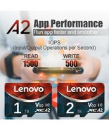 Lenovo Memory Card 1TB 2TB High Speed Micro TF SD Card 512GB SD Card V60... - $200.37 MXN+