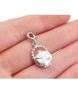 925 Sterling Silver - Petite Enamel Coated Purse Locket Pendant (OPENS) ... - $29.00