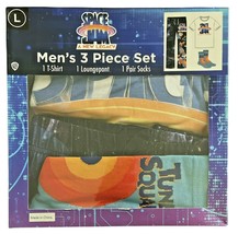 Space Jam A New Legacy Men&#39;s 3 Piece Set - T-Shirt, Loungepant, Socks Si... - £31.49 GBP