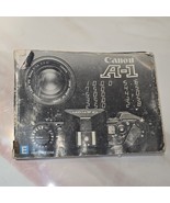 Canon A-1 Camera Manual Original Instruction Guide Book 70&#39;s - $8.79