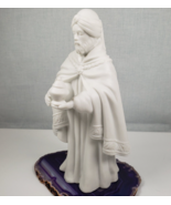 Vintage 1982 AVON Nativity Collectibles The Magi Bathasar Porcelain Figu... - $12.60
