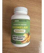 Bromelain Gut &amp; Joint Health Fresh Pineapple 120 Capsules EXP 5/27 NEW - £15.01 GBP