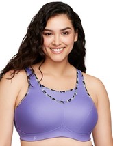 Glamorise Women&#39;s Full Figure No Bounce Plus Size Camisole Wirefree 46D US #1066 - £26.16 GBP