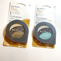 Lot 2 ALMAY INTENSE i-COLOR Powder Shadow Trio Eye Browns Shadow Hazel E... - $15.63
