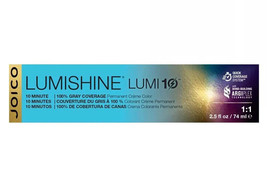 JOICO Lumishine LUMI 10 Minute  Permanent Gray Coverage Creme Hair Color~2 fl oz - £10.22 GBP