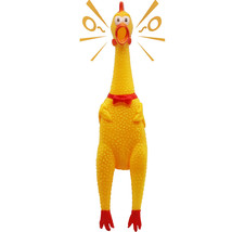 Novelty Place Squawking Chicken Dog Toys - Screaming Chicken for Pets or Kids - £7.12 GBP