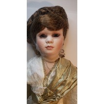 World Gallery Porcelain Doll &quot;Antoinette&quot; by Norma Rambaud 27&quot; Lim Ed 194/1000 - $19.34