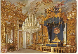 Royal Castle Of Linderhof konigsschloss Postcard - £4.60 GBP