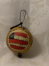 Primitive Flag and Stars Christmas Tree Ornament Bulb or Decoration - $15.98